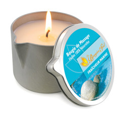 Bougie de massage fraîcheur marine 160g                                         