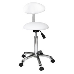 Tabouret semi-sphère - dossier ergonomique