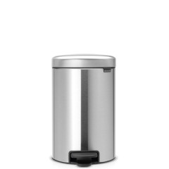 Poubelle à pédale 20L - 44,5x29,3x39cm - Ø29,3cm - 3 couleurs au choix