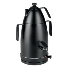 Samovar noir mat design moderne