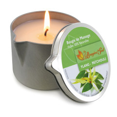 Bougie de massage ylang patchouli BDS009