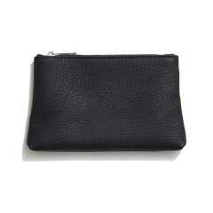 trousse à maquillage en cuir vegan taille medium