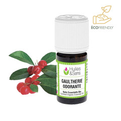 Huile essentielle bio gaulthérie odorante 15ml