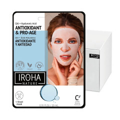 Masque Tissu Anti-Rides Q10 Collagene + Acide hyaluronique x15 Unites 