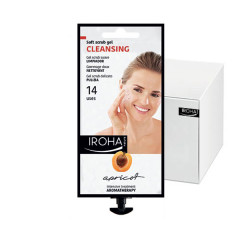 Gel nettoyant exfoliant à l'abricot - 15 doses de 25g