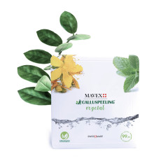 Sachet de 4 patches Calluspeeling végétal, pour des pieds doux en seulement 15 minutes.