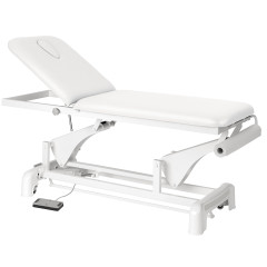 Table de soins hydraulique  - 2 corps - 3 largeurs et 22 couleurs disponibles                          