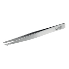 pince à épiler pointe oblique rubis