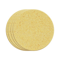 Éponges cellulose rondes compressées