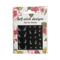 Decors Adhesifs 3D Fleurs Modele 5 Blancs