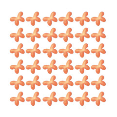 Strass papillons marrons XFONG550