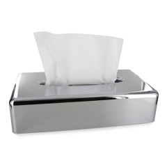  Boîte mouchoirs XPM47 Boite à mouchoirs plastique chrome