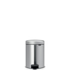 Poubelle à pédale 5L - 28x20,5x26,5cm - Ø17cm - 3 couleurs au choix