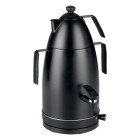 Samovar noir mat design moderne