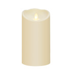 Bougie cire led oscillante rechargeable h17,9cm                           