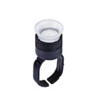 Bague stérile pour maquillage permanent avec cupule et mousse x50