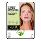 IROHA Masque visage en tissu - Hydratant - Aloe Vera Biodegradable INMTIN17