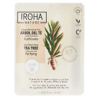 Masque visage tissu "purifiant" Arbre à Thé x1 20 ml IROHA