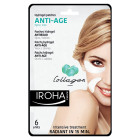 Patch hydrogel yeux & lèvres Anti-Age Collagène 6 unités - 3 soins x1 IROHA