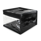 Trousse noire cristal - grand modèle - Bagagerie maquillage professionnel 25x19x14cm
