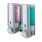 Distributeur de gel, savon - 2 réservoirs