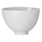 Bol en plastique souple blanc