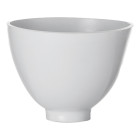 Bol en plastique souple blanc