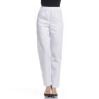 Pantalon blanc professionnel mixte esthétique XVET005PB