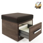 Tabouret Pedispa Structure Bois XXTAB0049